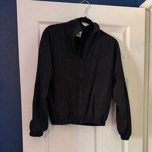 Pink brand black, short, athletic jacket